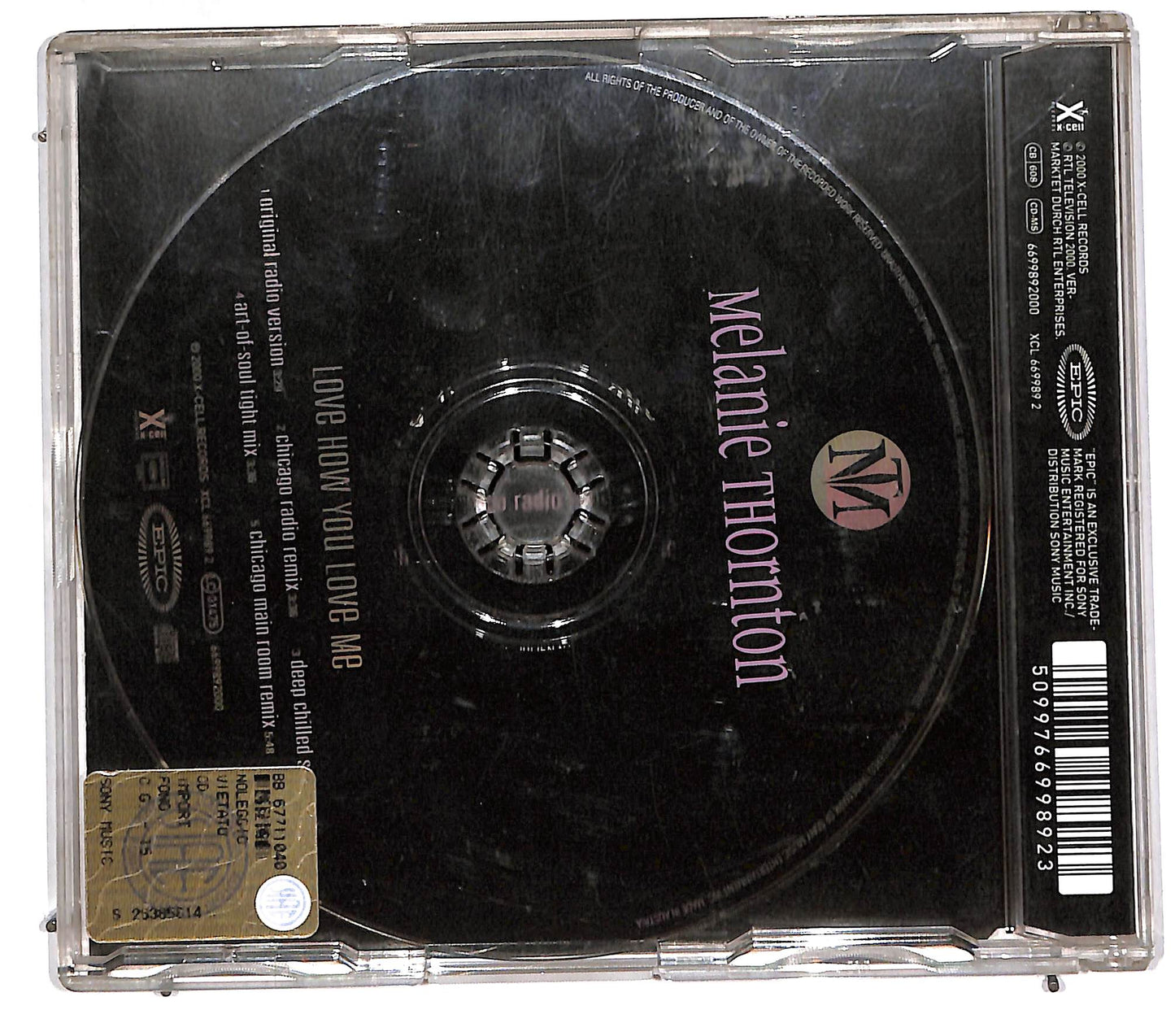 EBOND Melanie Thornton - Love How You Love Me CD CD110975