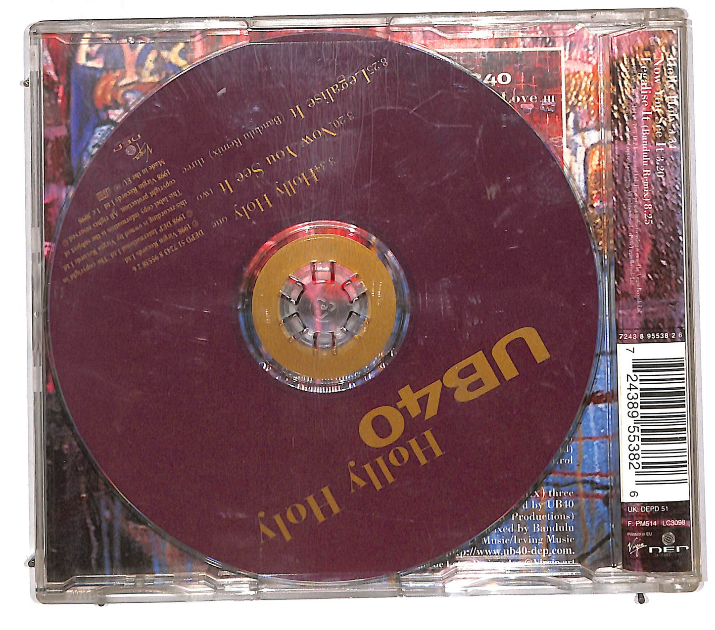 EBOND UB40 - Holly Holy CD CD110979