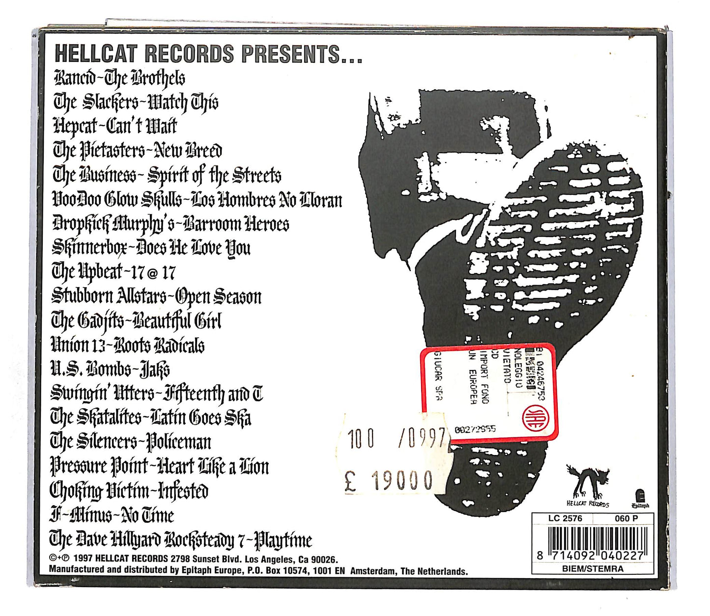 EBOND Various - Give 'Em The Boot DIGIPACK CD CD111029
