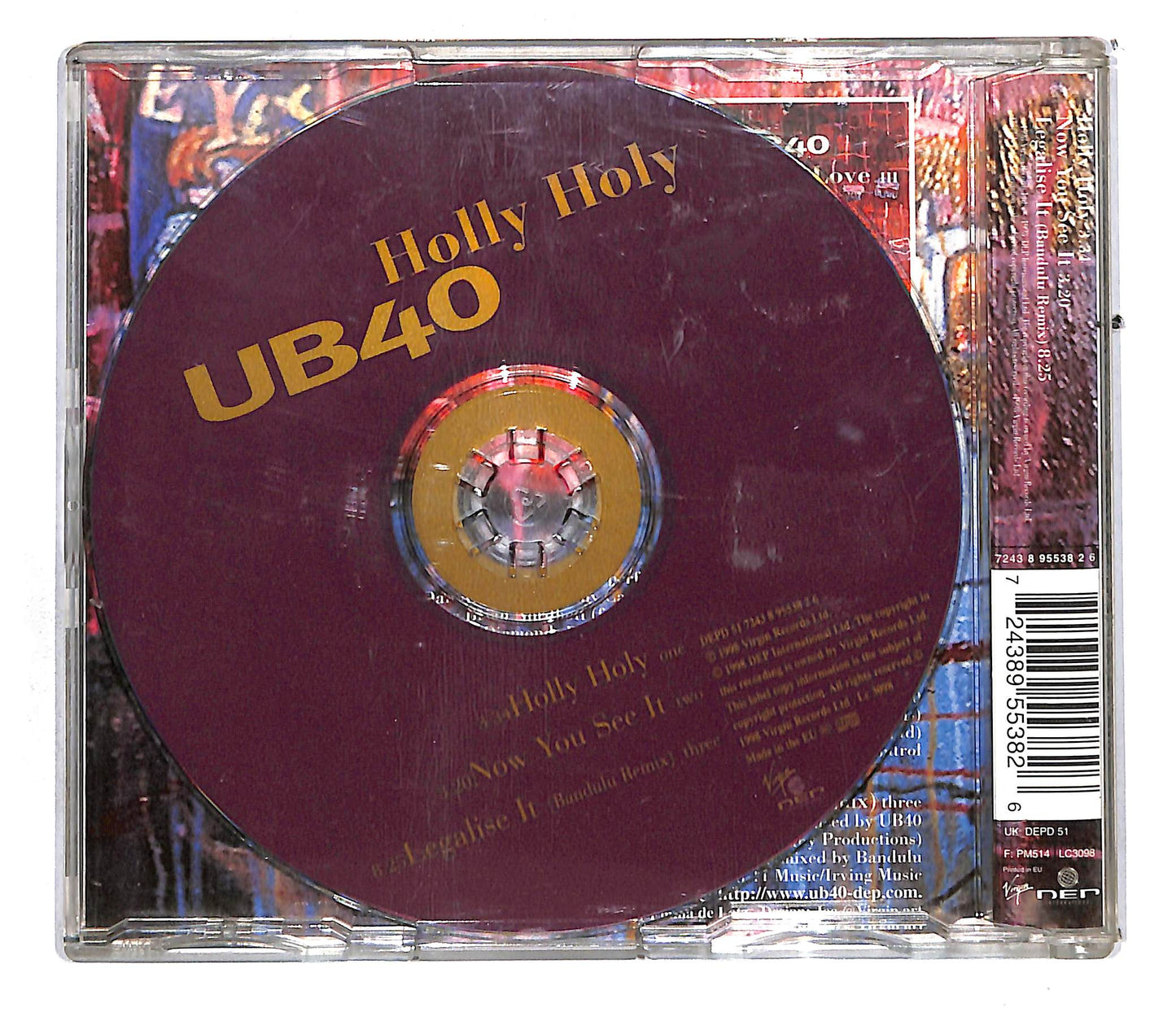 EBOND UB40 - Holly Holy CD CD111035