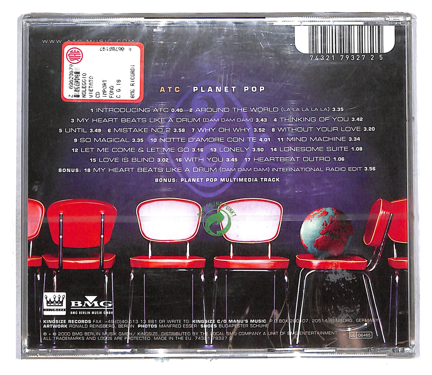 EBOND ATC - Planet Pop CD CD111052