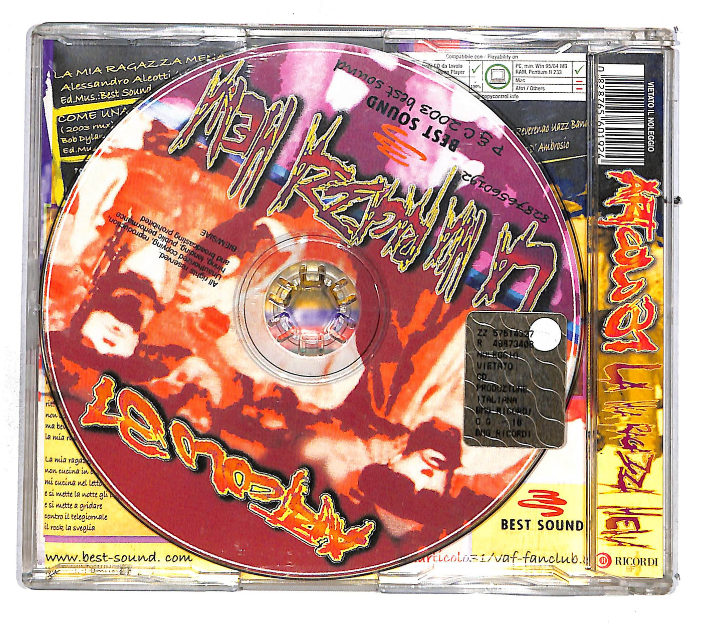 EBOND Articolo 31 - La Mia Ragazza Mena CD CD111066