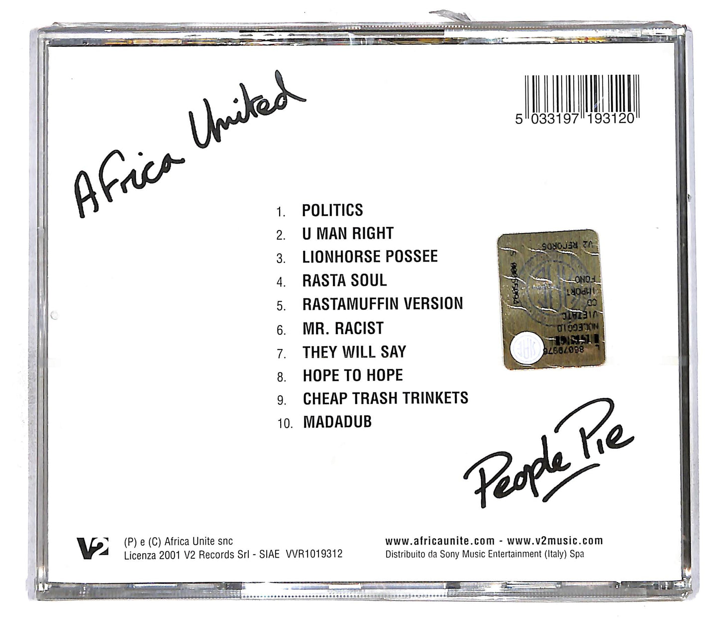 EBOND Africa United - People Pie CD CD111067