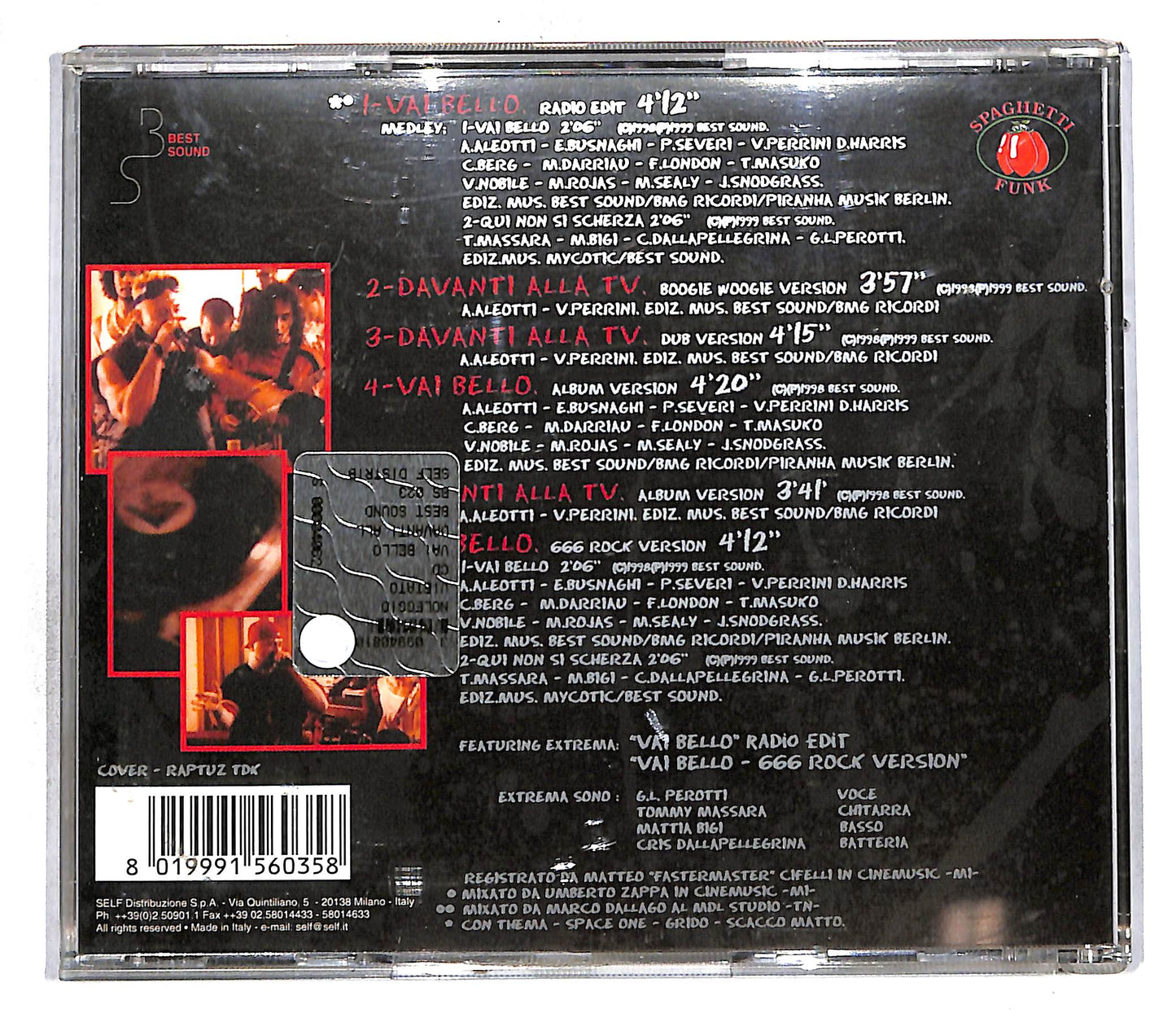 EBOND Articolo 31 , Extrema - Vai Bello CD CD111105