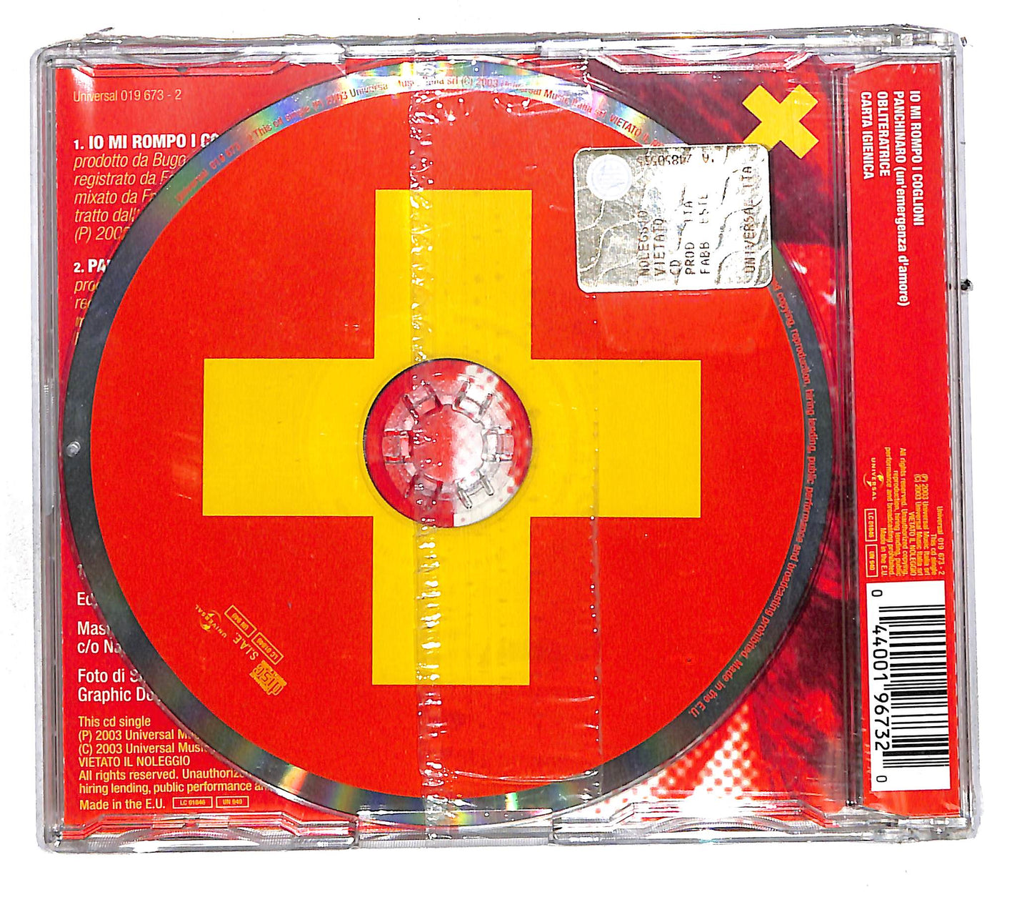 EBOND Bugo - Io Mi Rompo I Coglioni CD CD111108