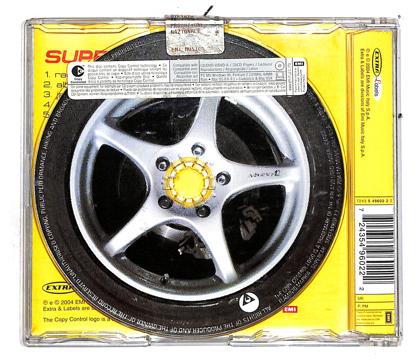 EBOND Flaminio Maphia - Supercar CD CD111113