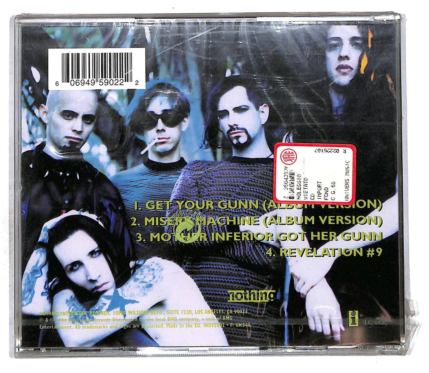 EBOND Marilyn Manson - Get Your Gunn CD CD111116