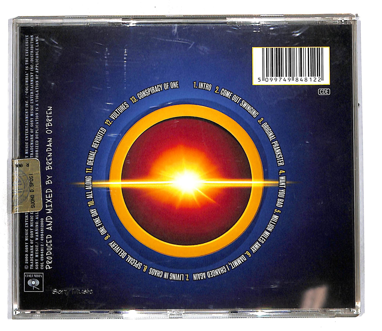 EBOND The Offspring - Conspiracy Of One CD CD111118