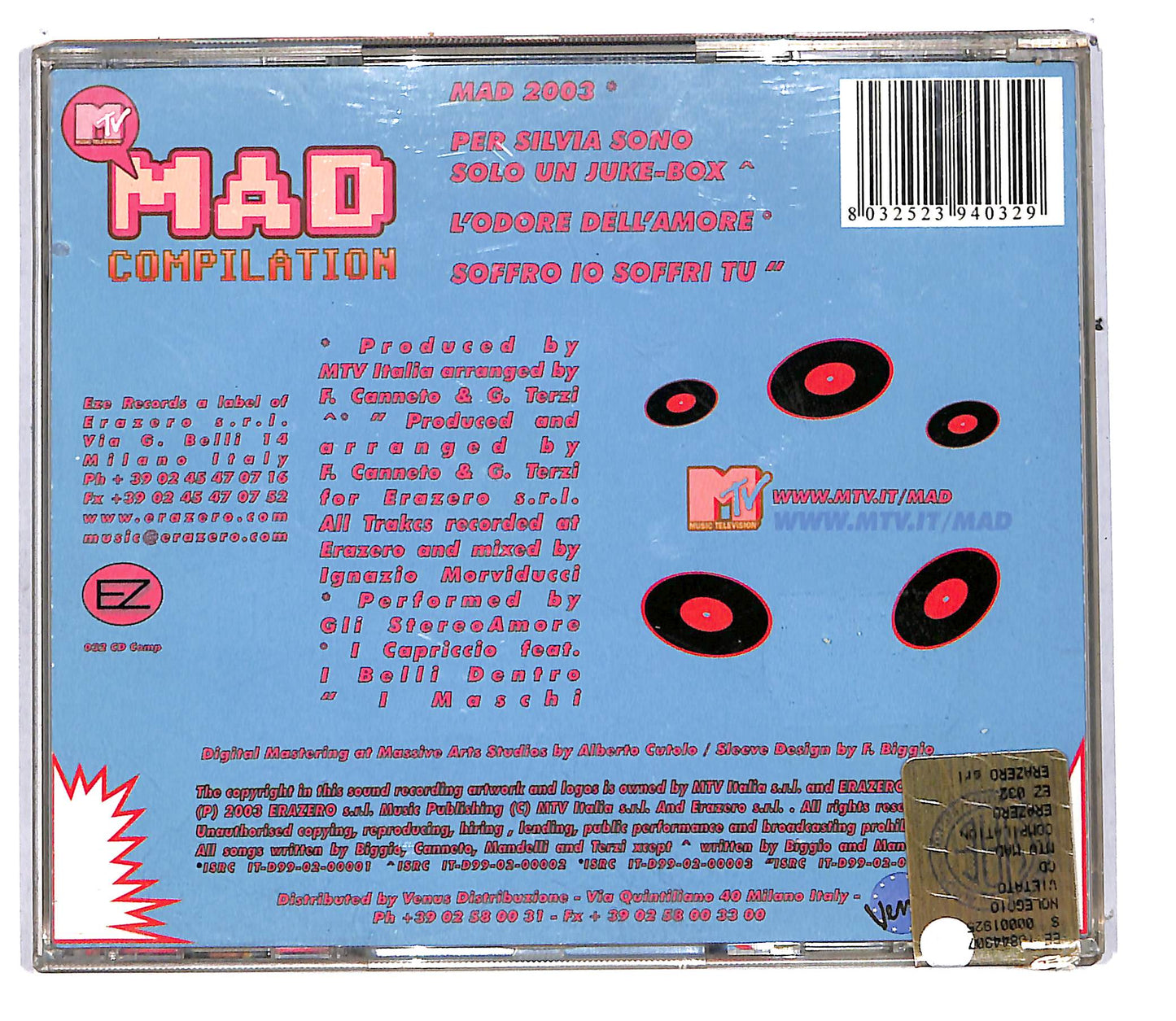 EBOND Various Artists - MTV Mad Compilation CD CD111155