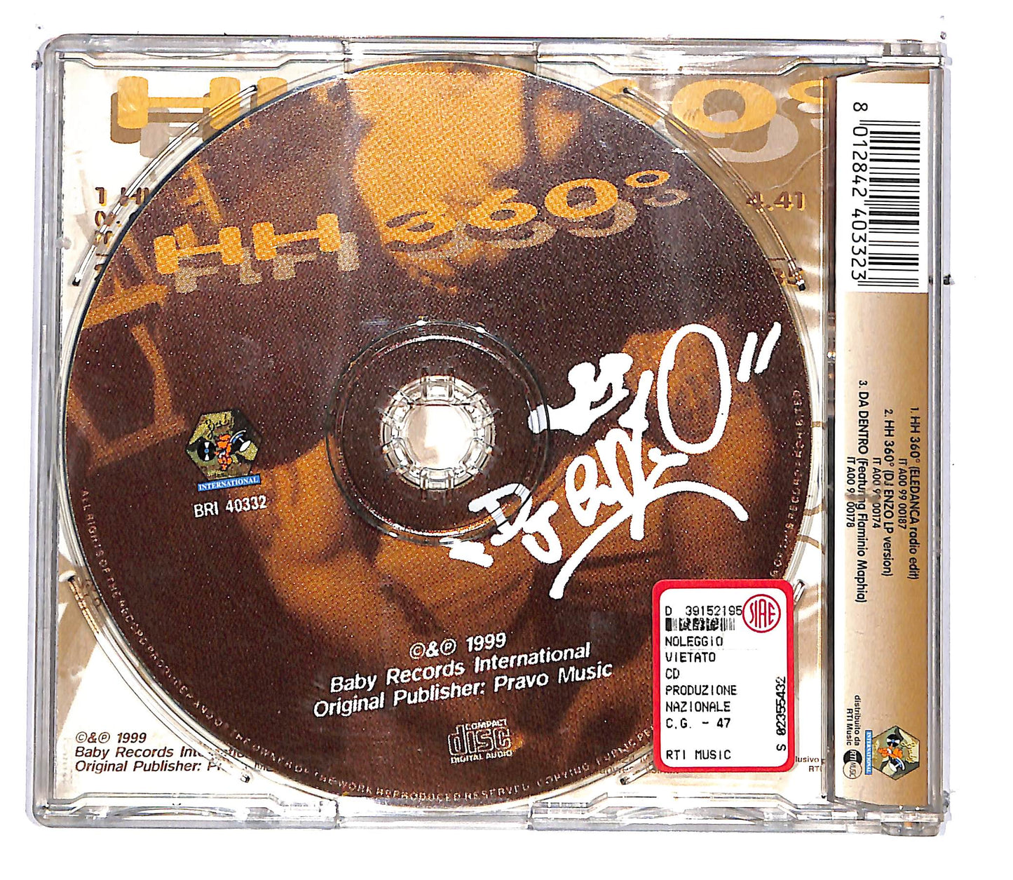EBOND DJ Enzo - Hh 360° CD CD111213