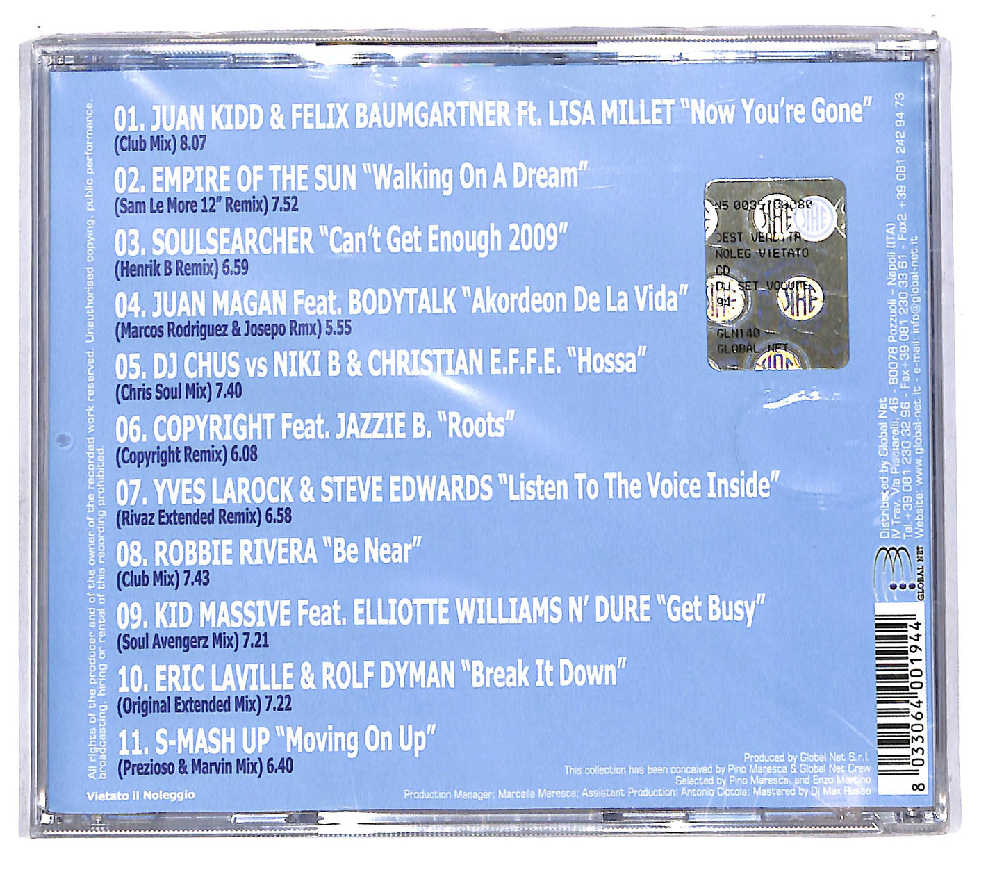 EBOND Various - DJ Set Volume 94 CD CD111218