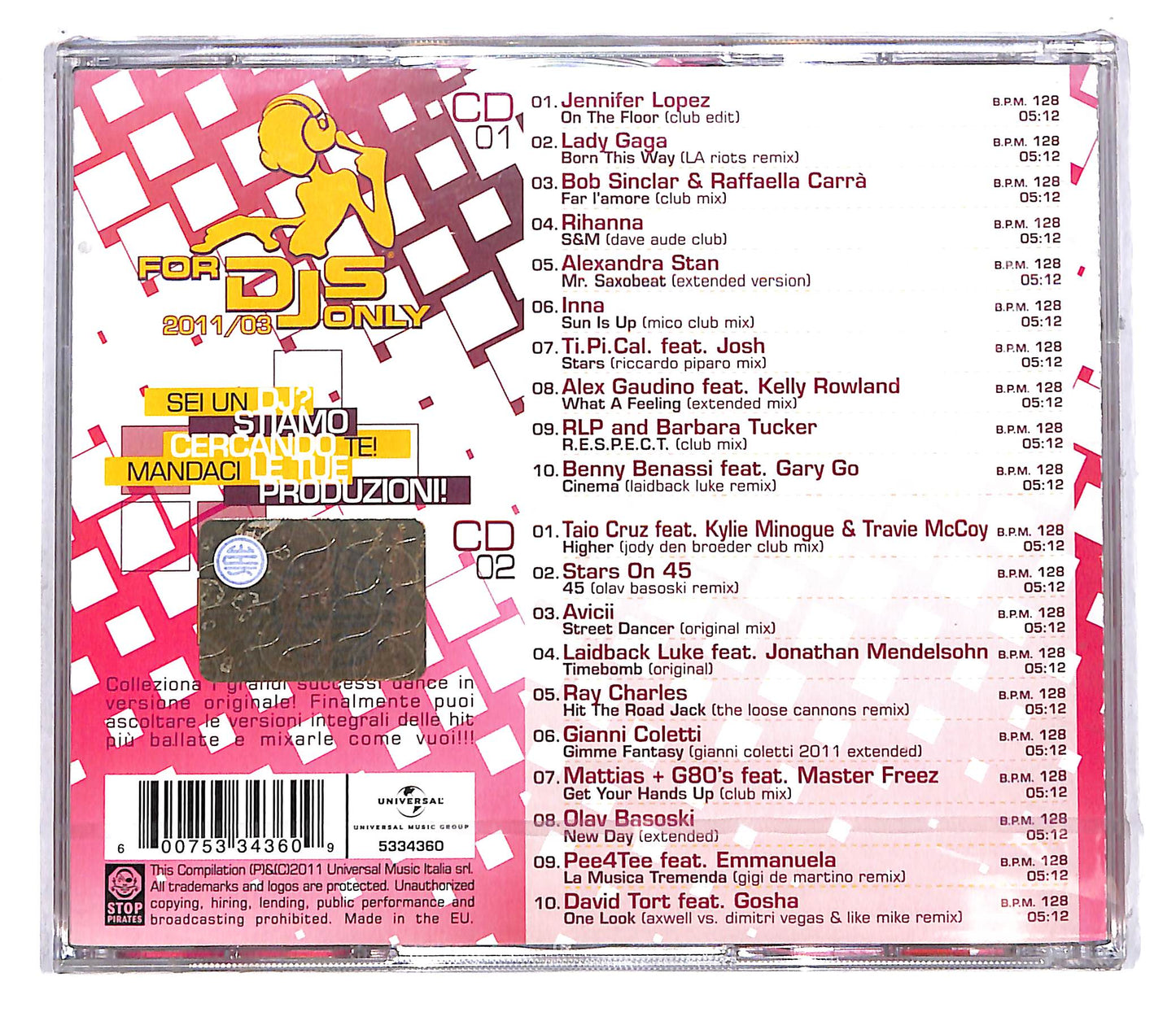 EBOND Various - For DJs Only 2011/03 - Club Selection CD CD111224