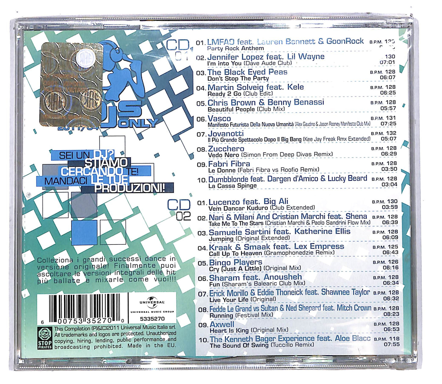 EBOND Various - For DJs Only 2011/04 - Club Selection CD CD111227