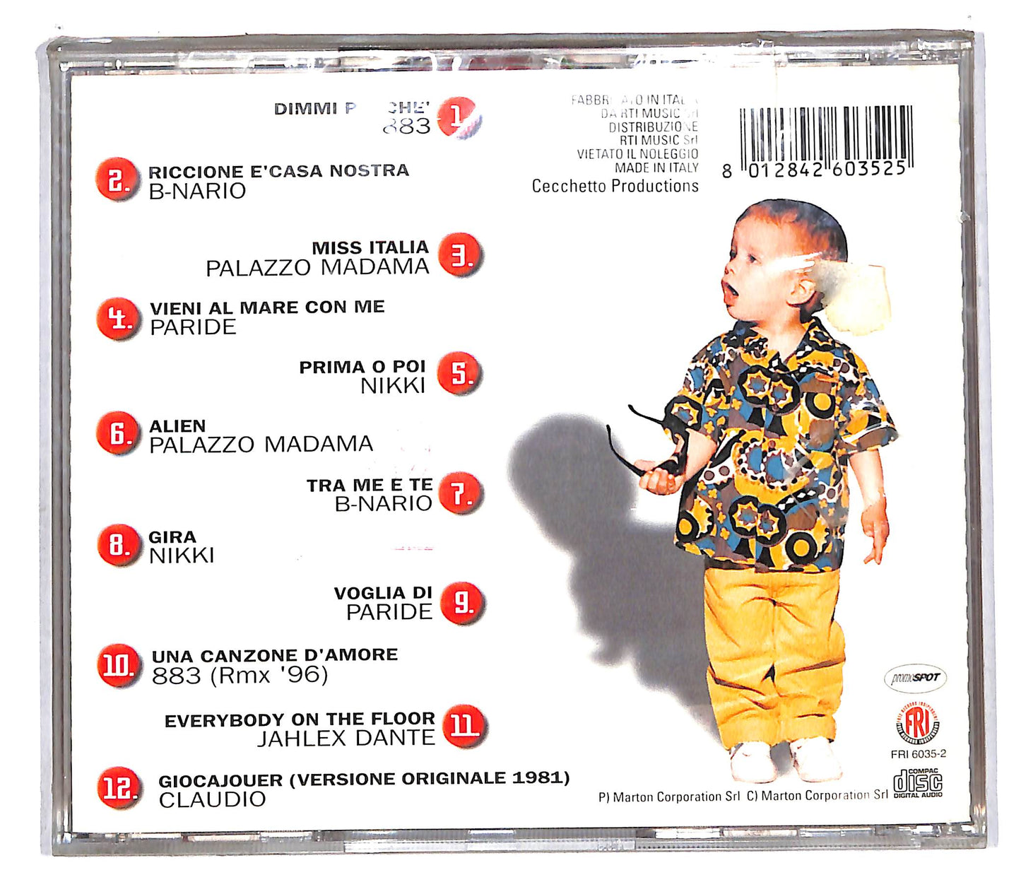 EBOND Various - Cecchetto Compilation CD CD111247