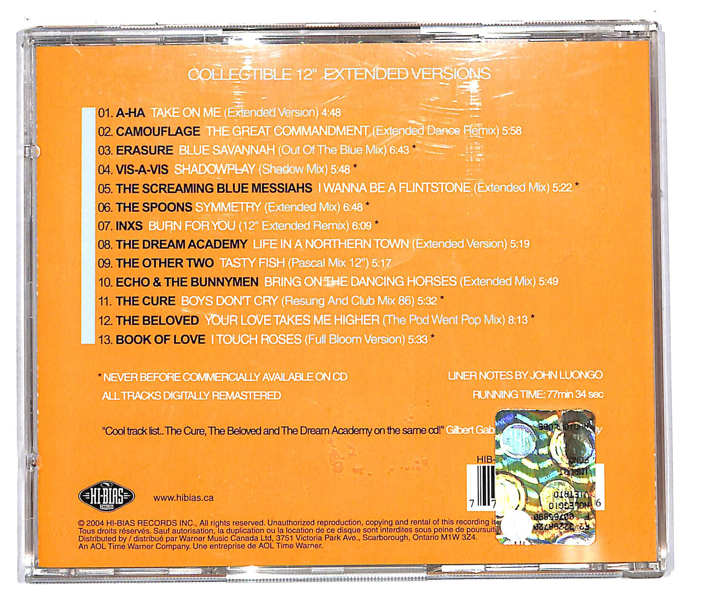EBOND Various - Retro:Active (Rare & Remixed) CD CD111248