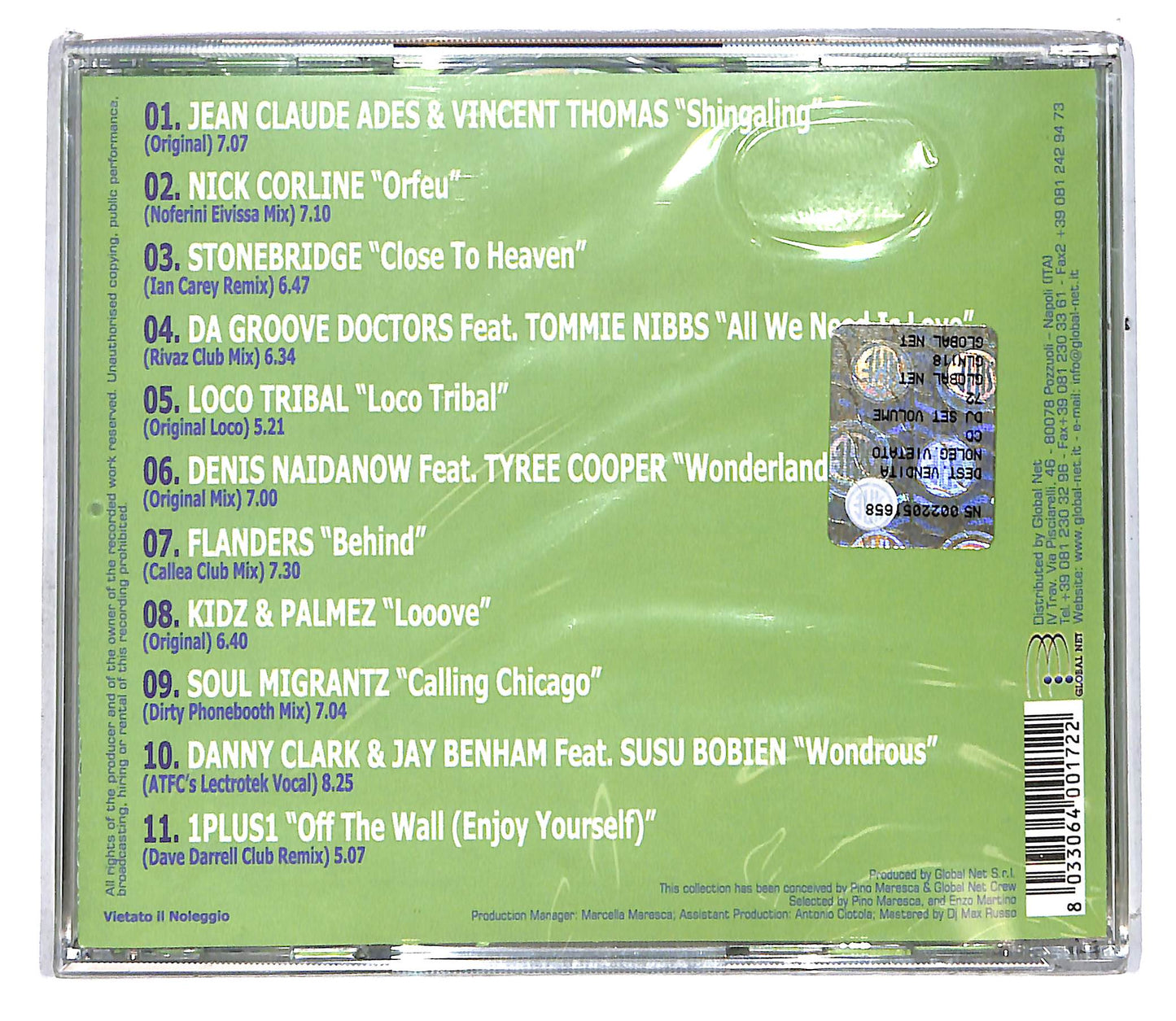 EBOND Various - DJ Set Volume 72 CD CD111303