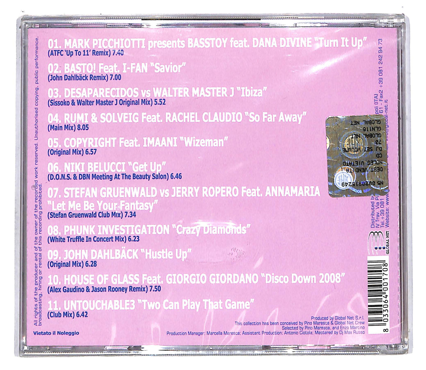 EBOND Various - DJ Set Volume 70 CD CD111304