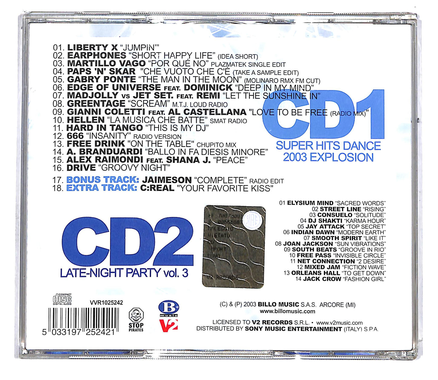 EBOND Various - Super Hits Dance - 2003 Explosion CD CD111307