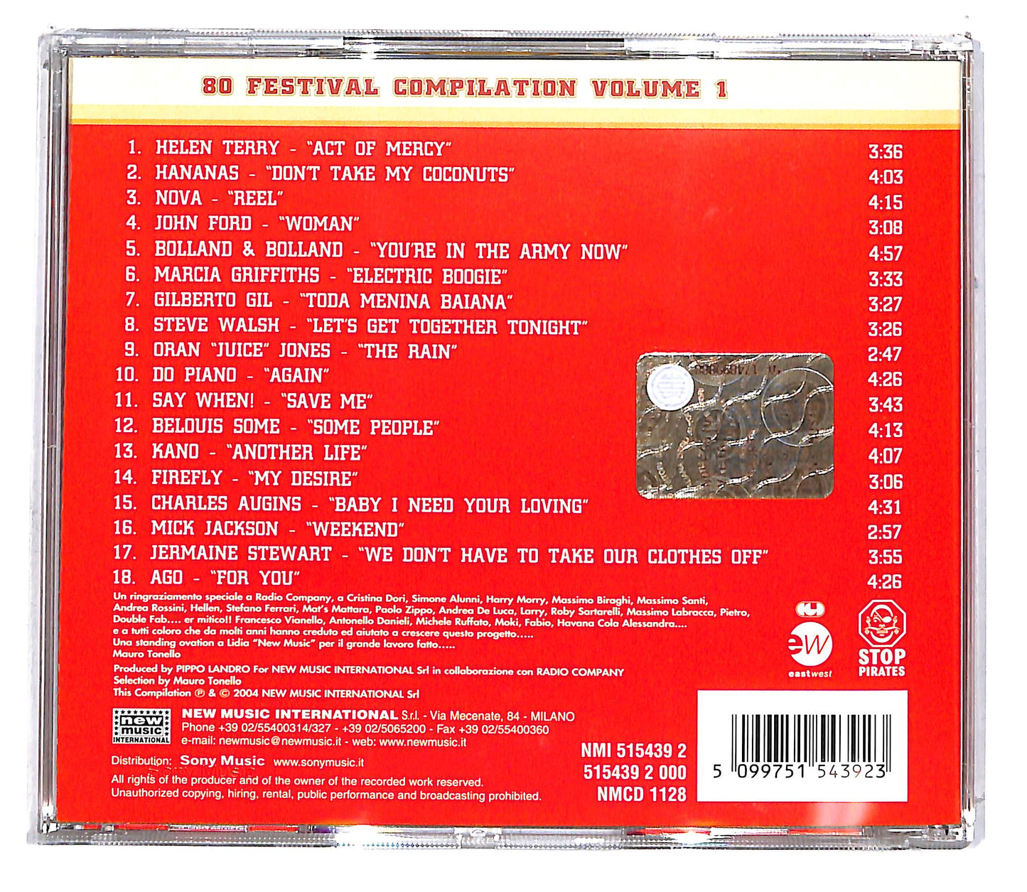 EBOND Various - 80 Festival Compilation Vol 1 CD CD111310