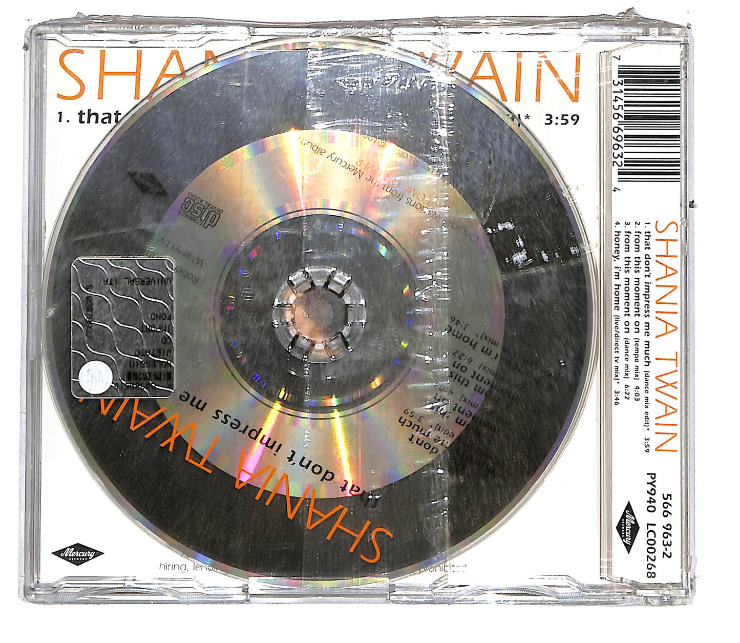 EBOND Shania Twain - That Don't Impress Me Much CD CD111325