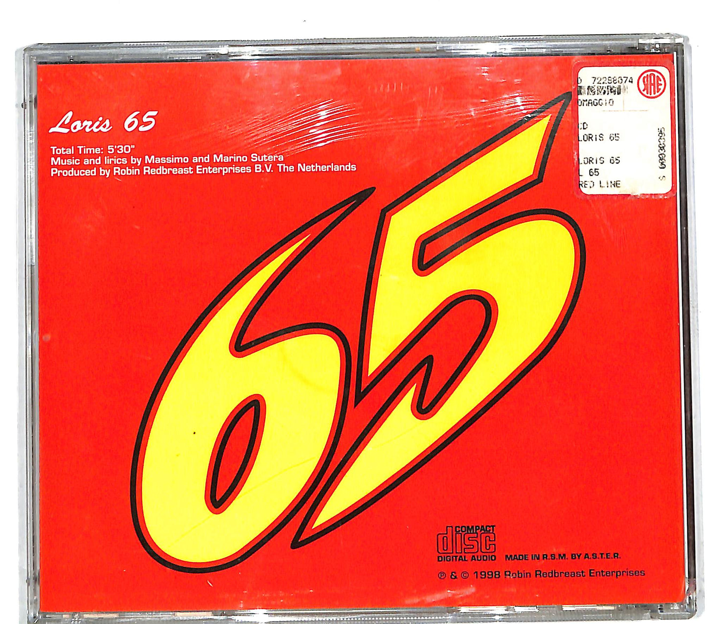 EBOND Loris Capirossi - Loris 65 CD CD111426