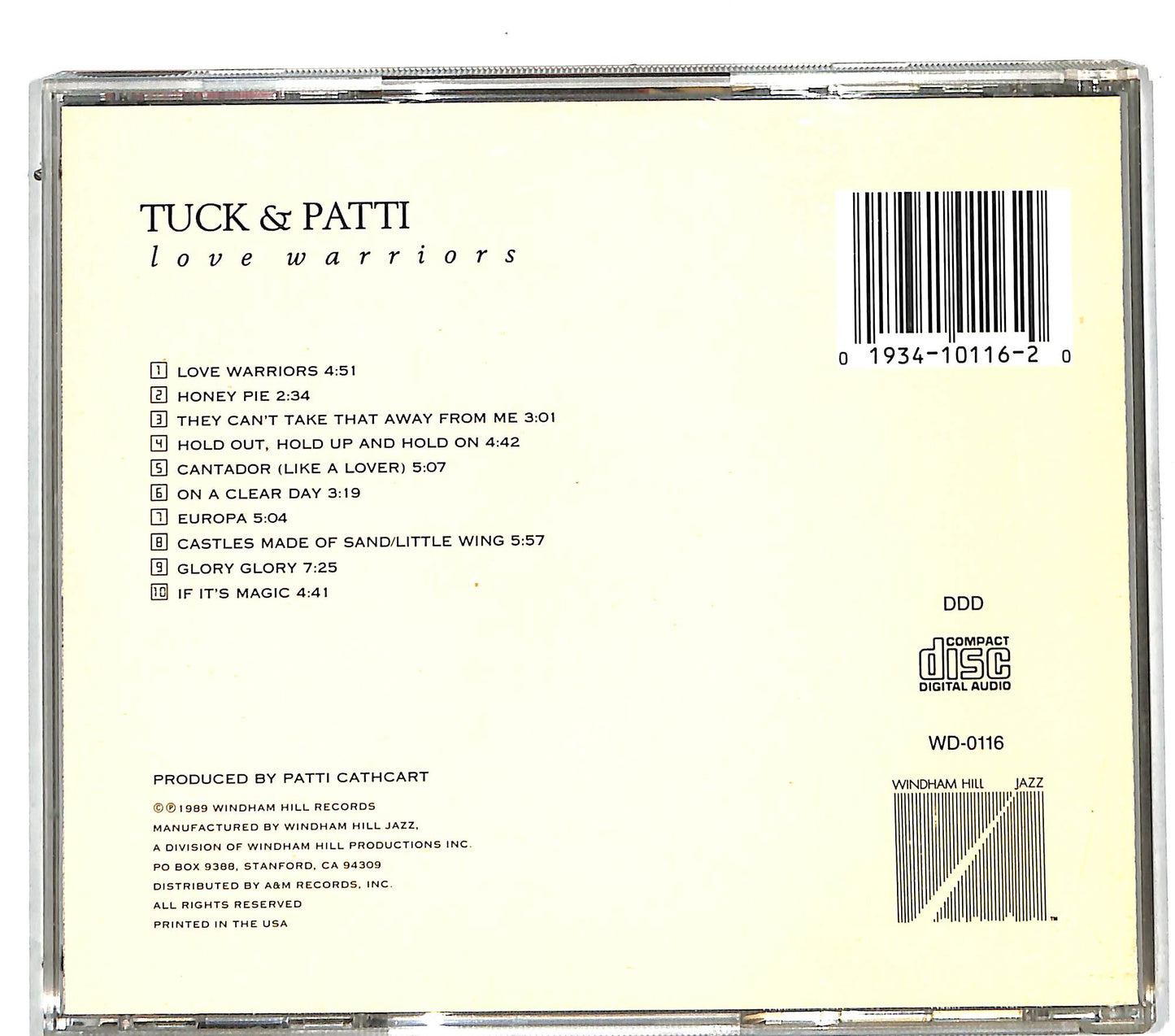 EBOND Tuck & Patti - Love Warriors CD CD111463