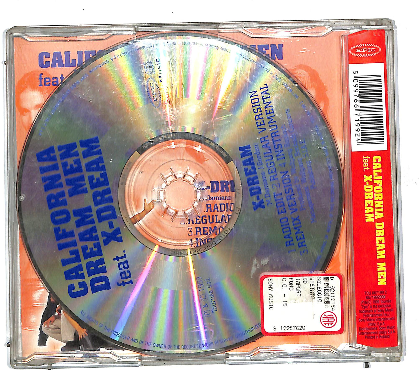 EBOND California Dream Men Feat. X-Dream - X-Dream CD CD111602