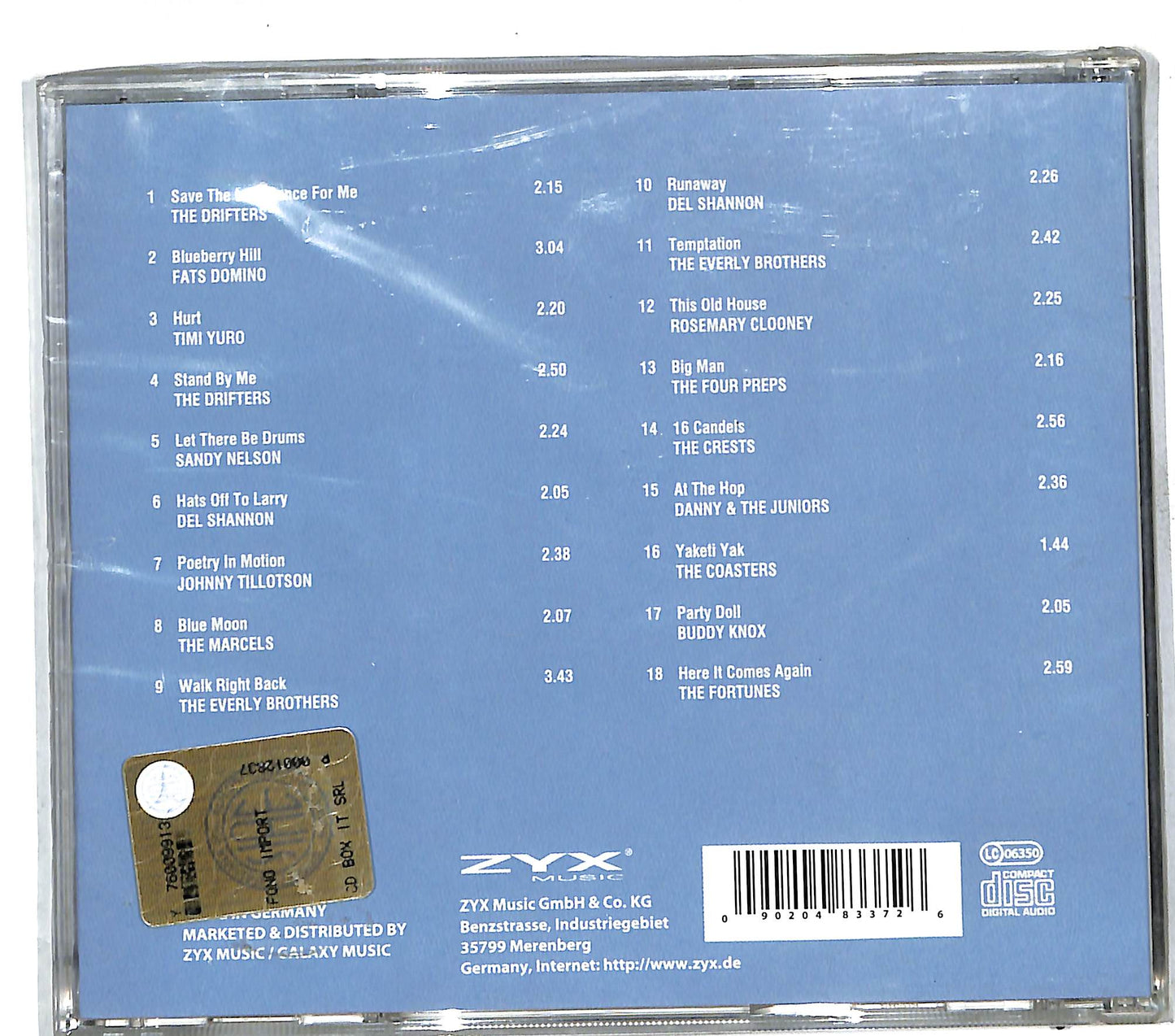 EBOND Save the last dance for me and other great hits CD CD111623