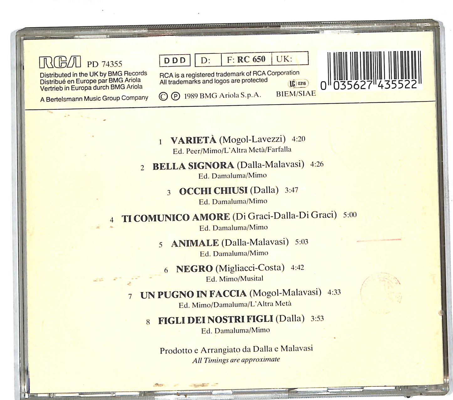 EBOND Gianni Morandi - Varieta CD CD111637