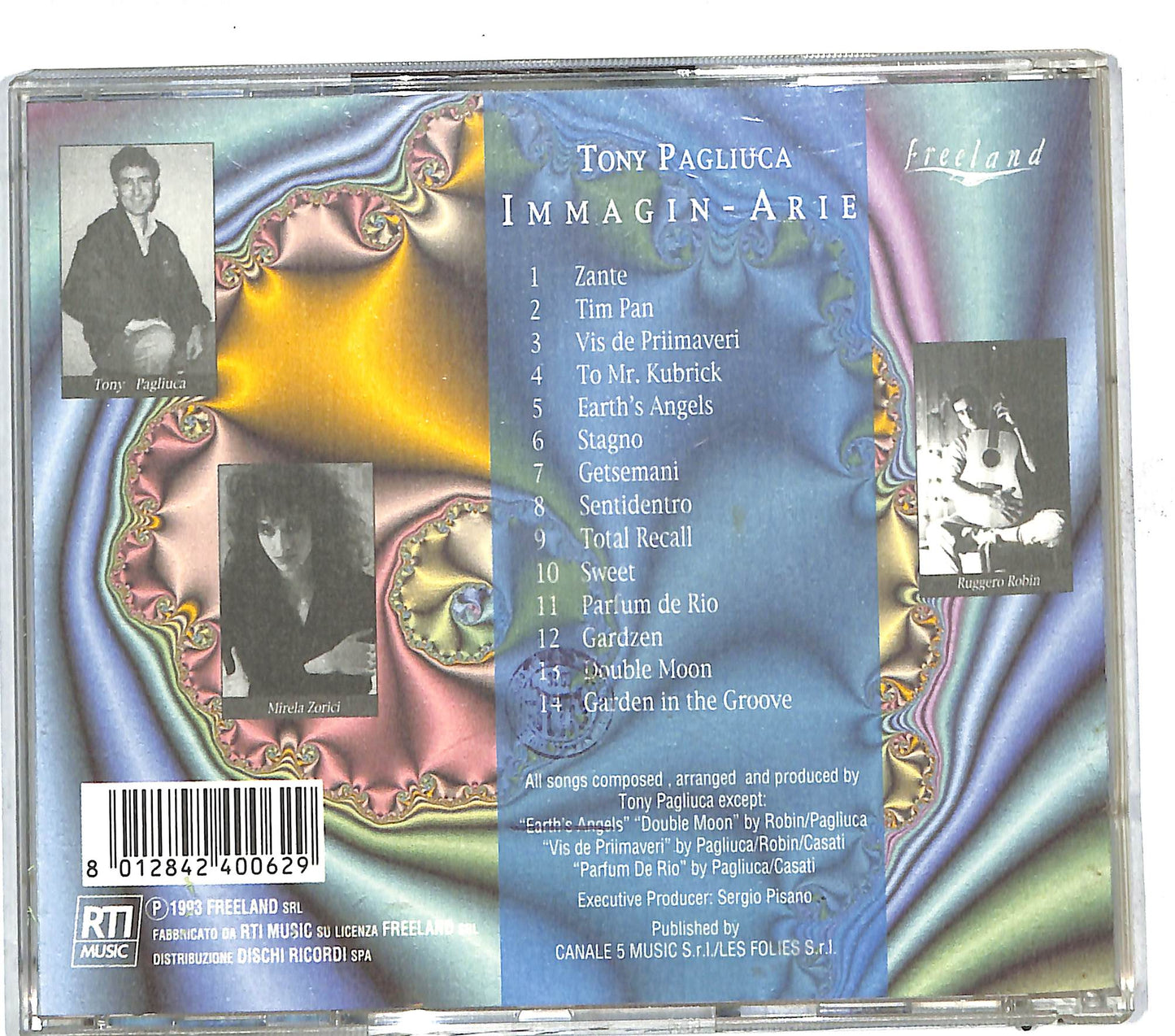 EBOND Tony Pagliuca - Immagin-Arie CD CD111655