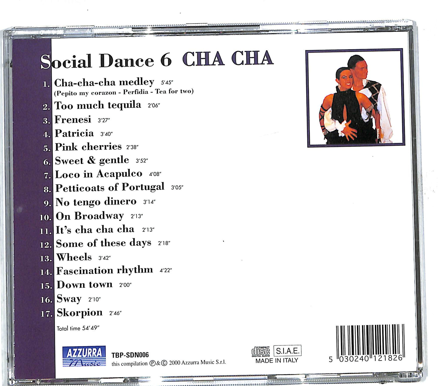 EBOND Various - Social Dance 6 - Cha Cha Cha CD CD111659