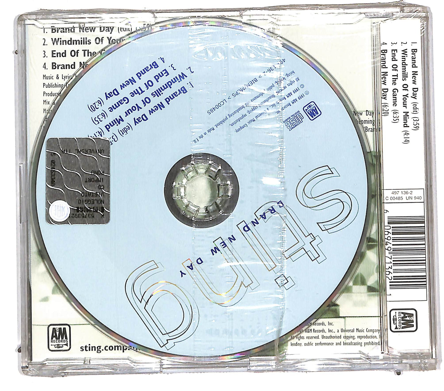 EBOND Sting - Brand New Day CD CD111701