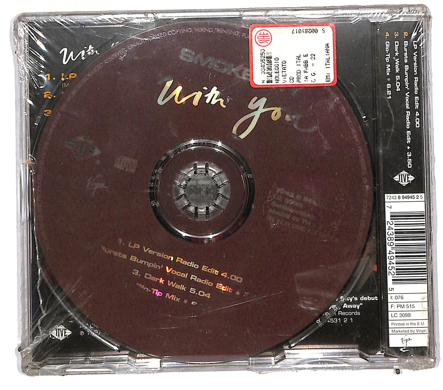 EBOND Smoke City - With You CD CD111719