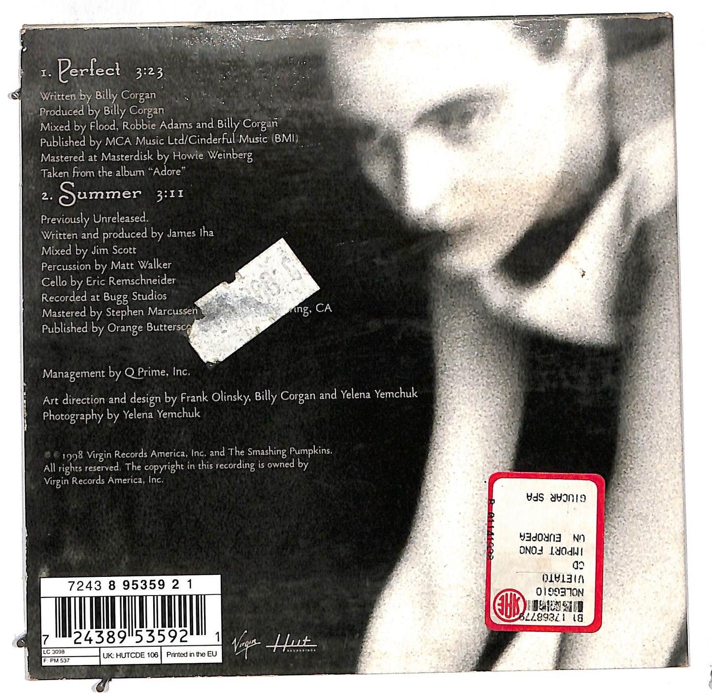 EBOND The Smashing Pumpkins - Perfect CD CD111725