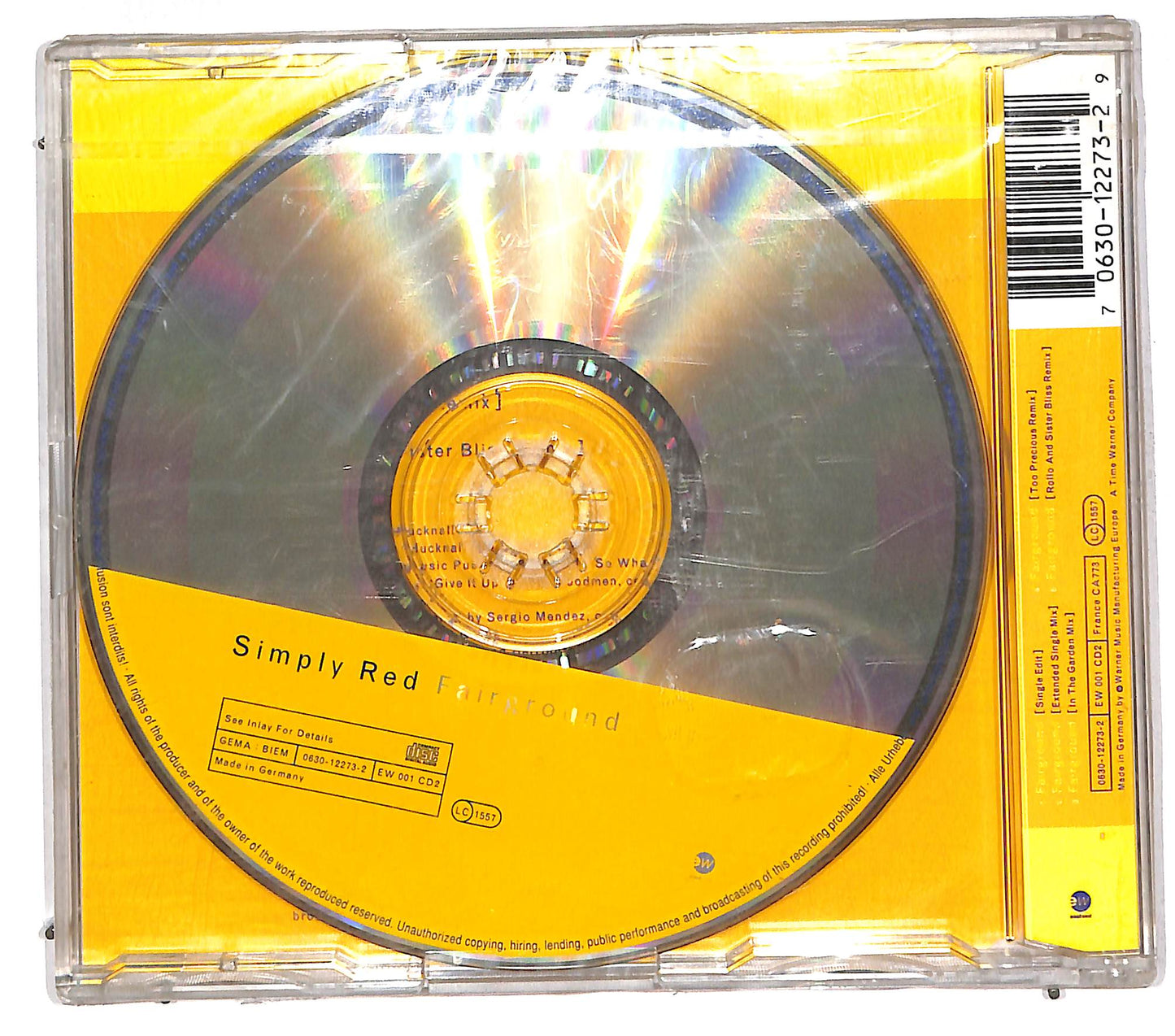 EBOND Simply Red - Fairground (The Remixes) CD CD111726