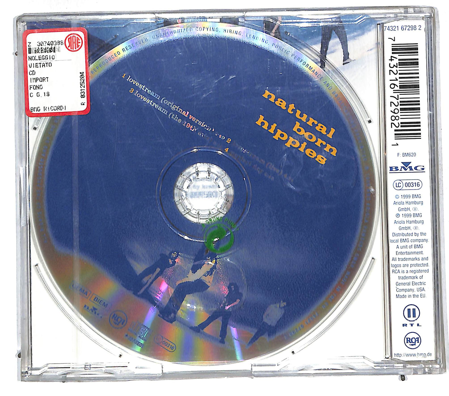 EBOND Natural Born Hippies - Lovestream CD CD111746