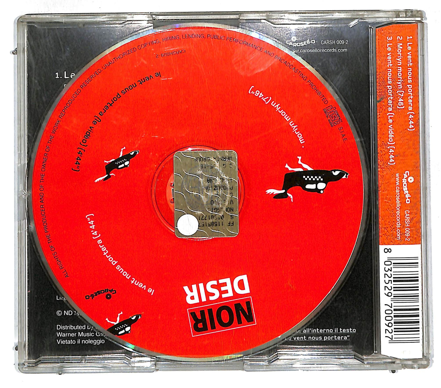 EBOND Noir Desir - Le Vent Nous Portera CD CD111757