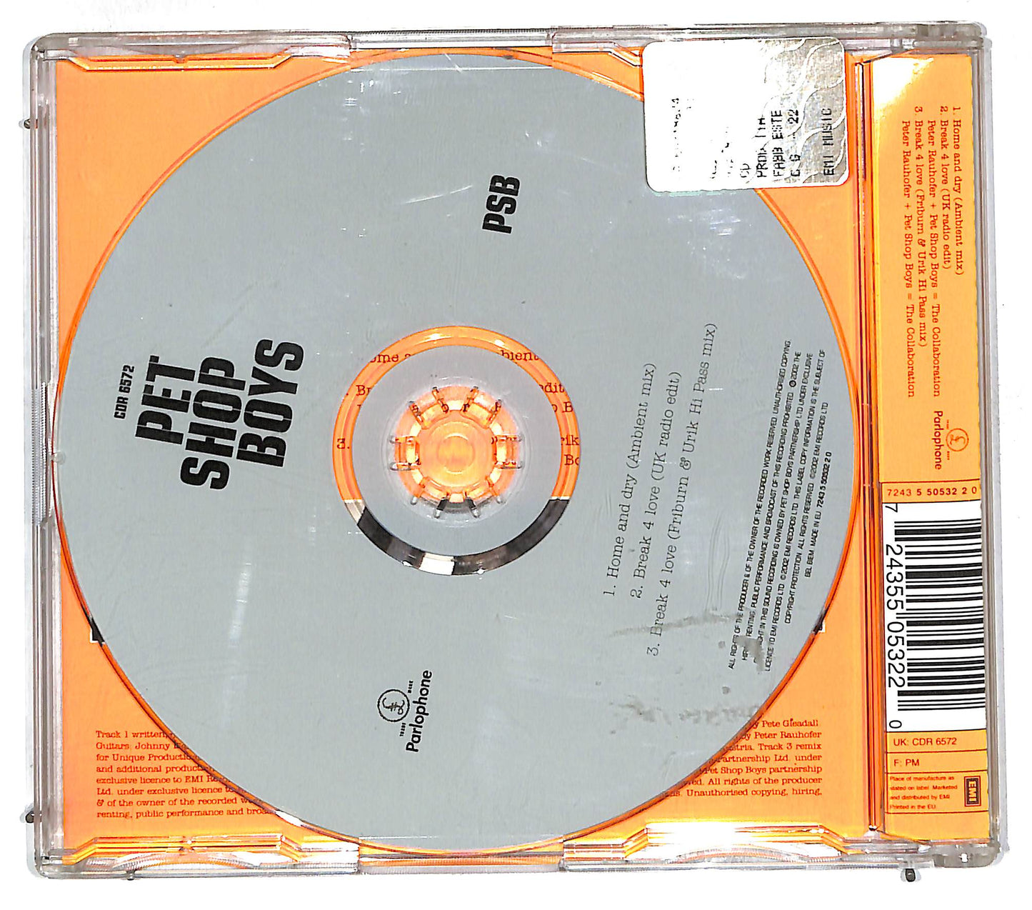 EBOND Pet Shop Boys - Home And Dry CD CD111771