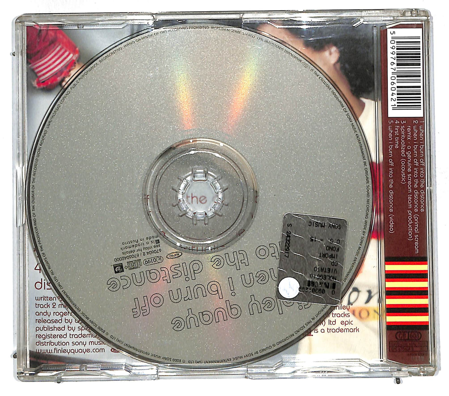 EBOND Finley Quaye - When I Burn Off Into The Distance CD CD111787