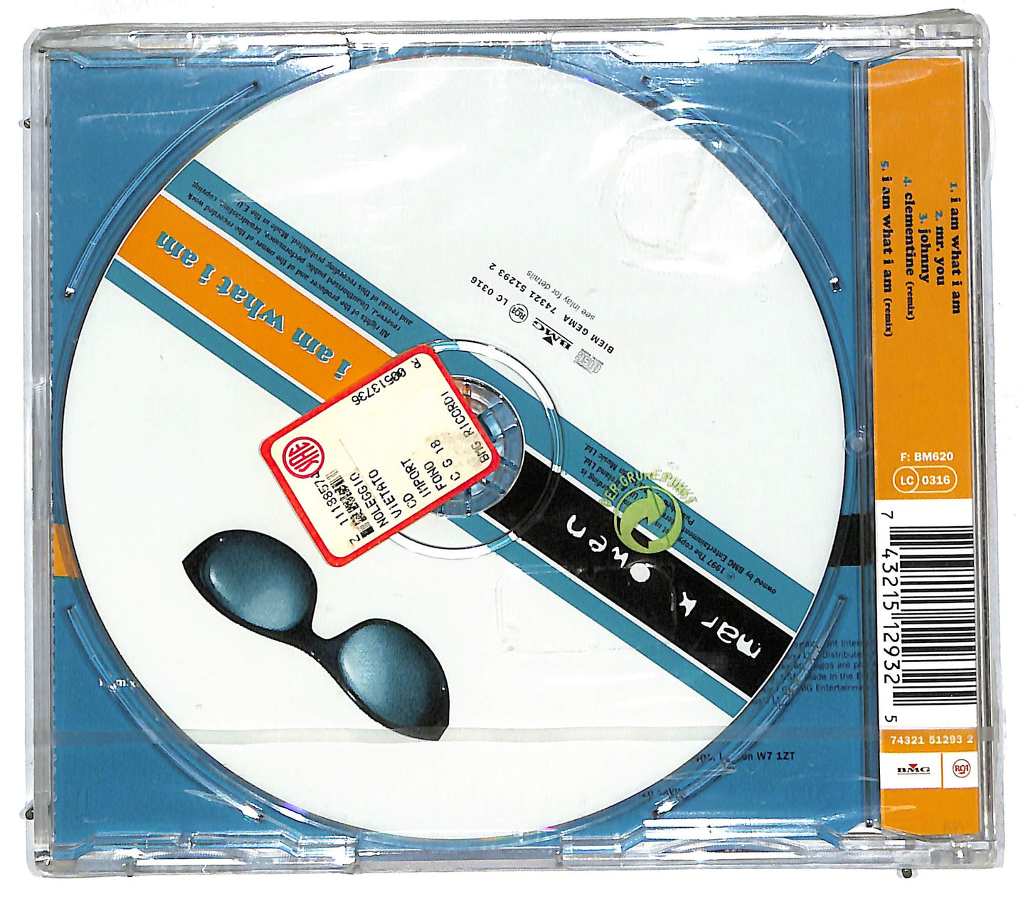 EBOND Mark Owen - I Am What I Am CD CD111807