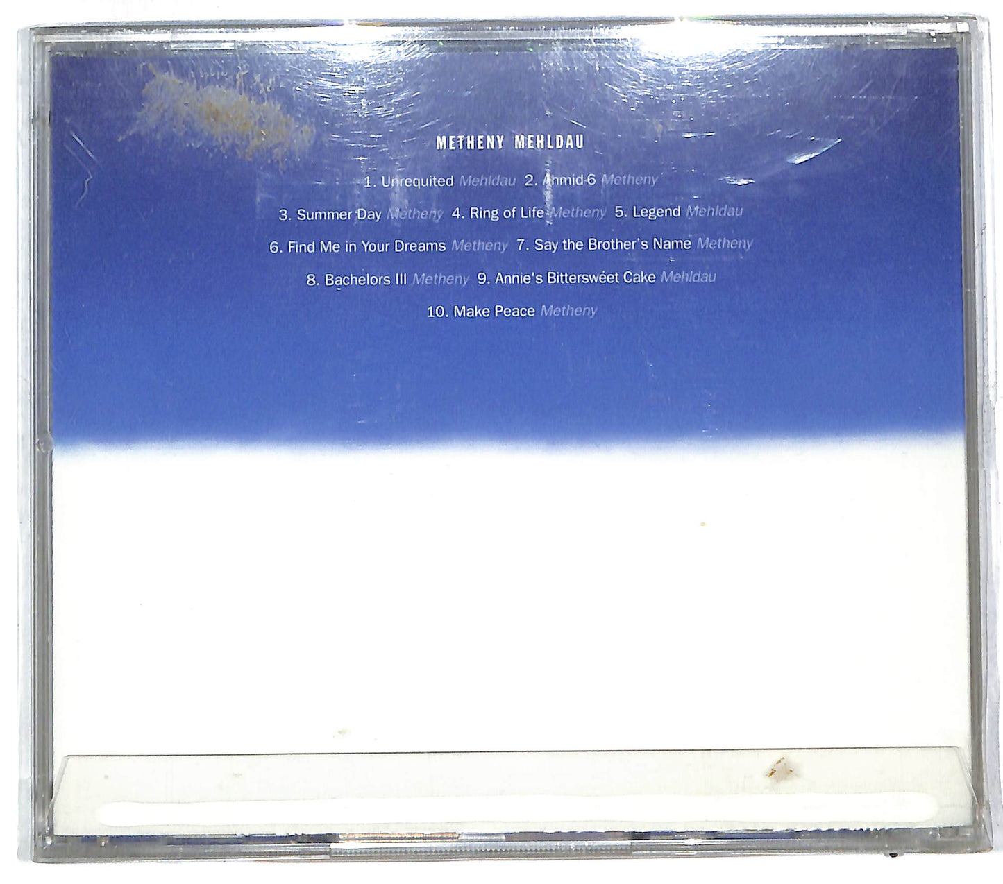 EBOND Metheny & Mehldau - Metheny Mehldau CD CD111814