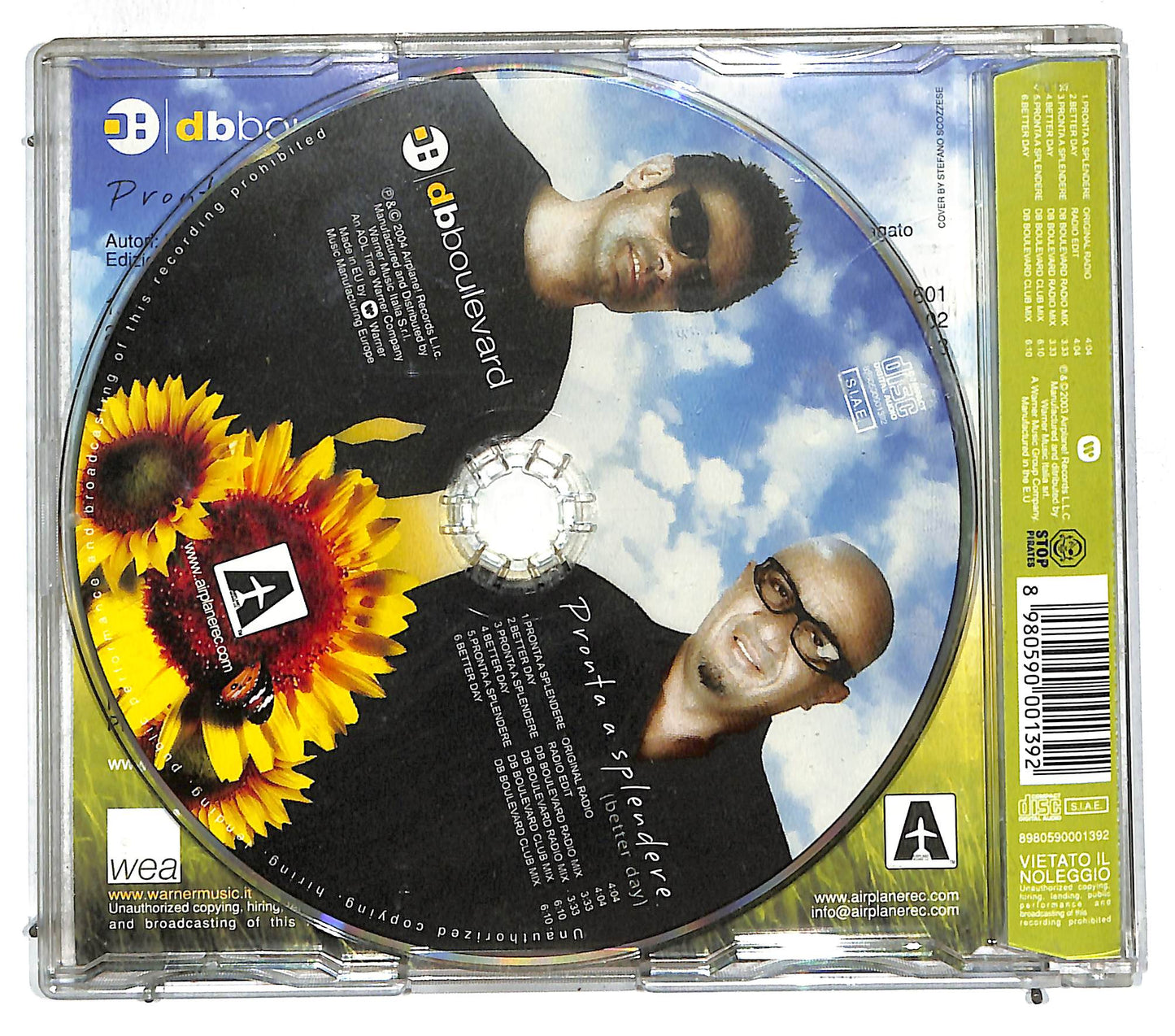 EBOND DB Boulevard - Pronta A Splendere (Better Day) CD CD111836