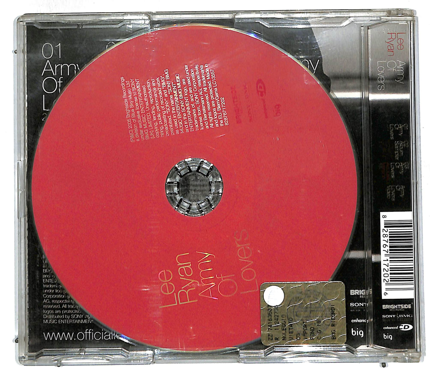 EBOND Lee Ryan - Army Of Lovers CD CD111845