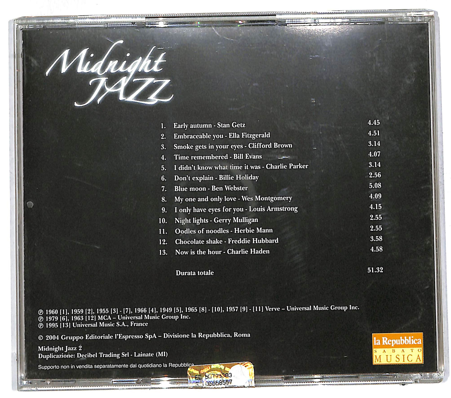 EBOND Various - Midnight Jazz - 2 CD CD111855