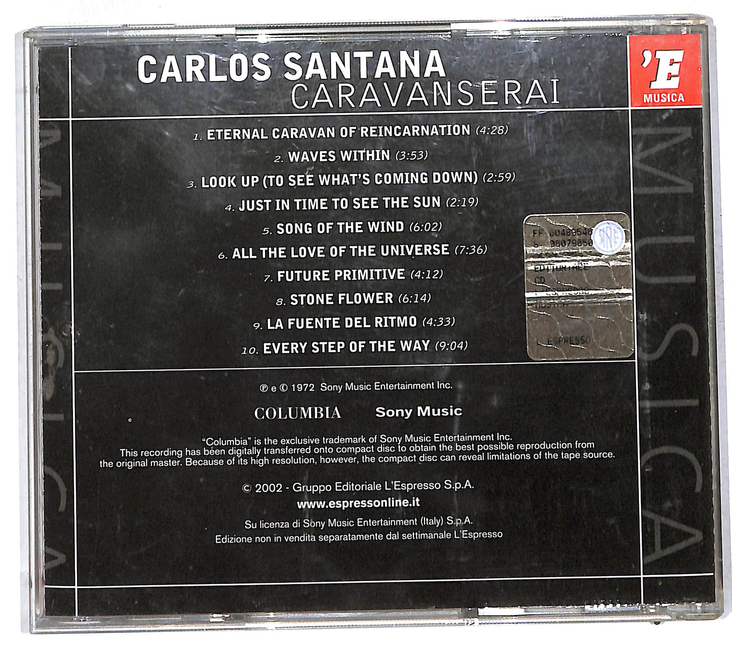 EBOND Santana - Caravanserai EDITORIALE CD CD111857