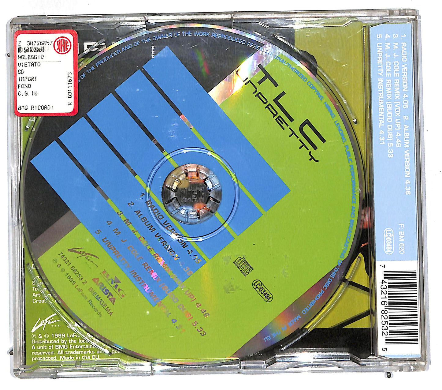 EBOND TLC - Unpretty CD CD111901