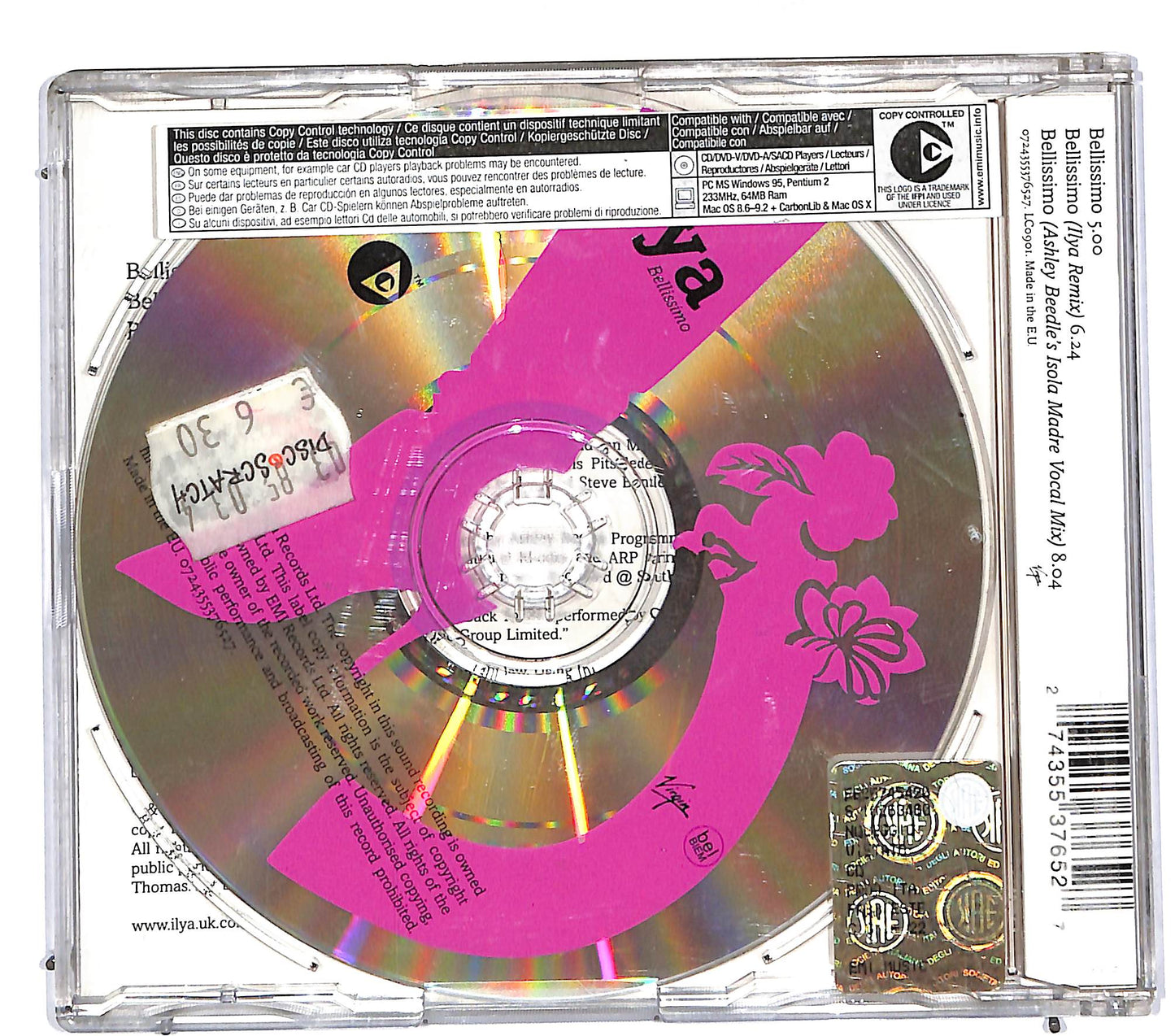 EBOND Ilya - Bellissimo CD CD111903