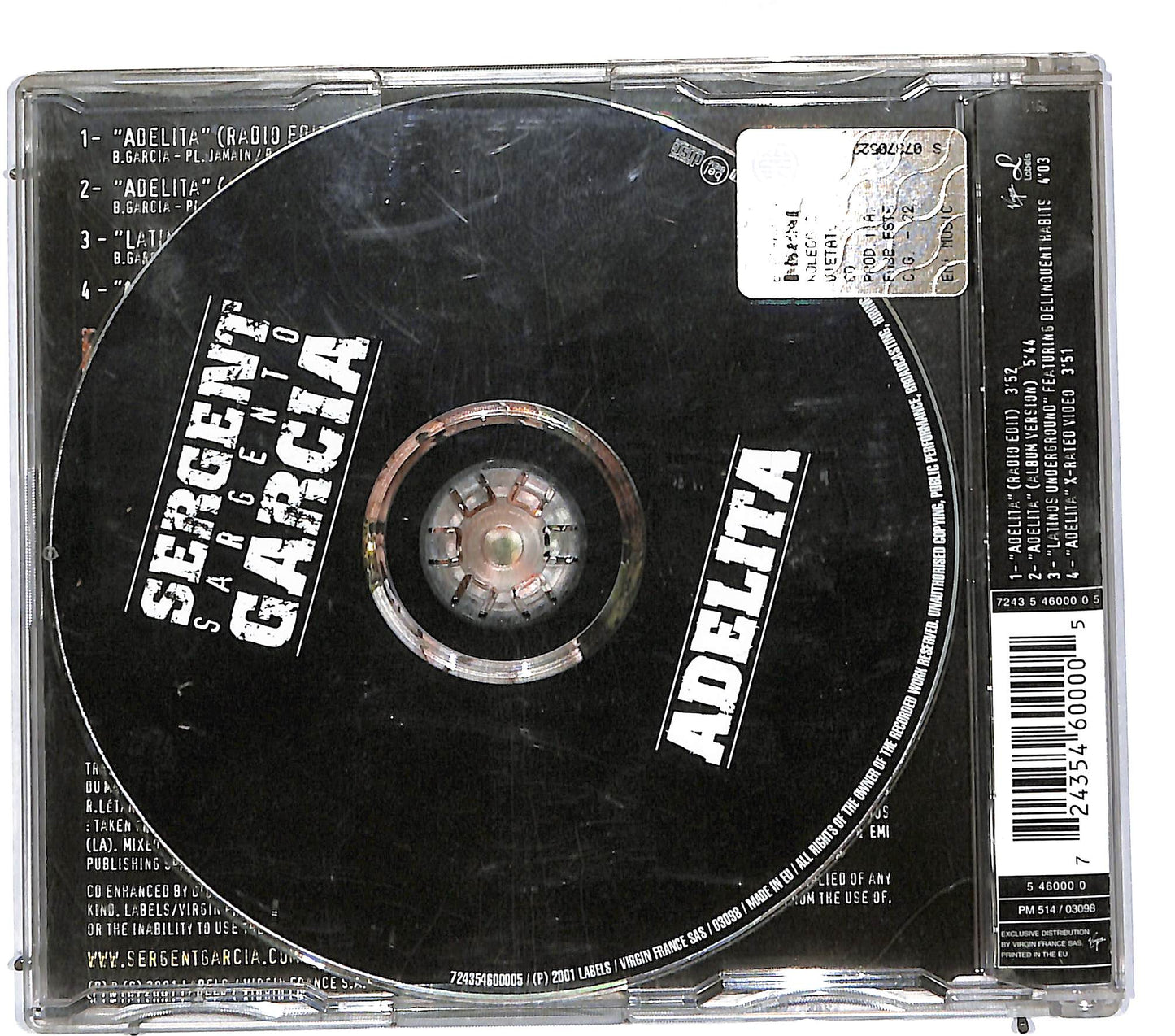 EBOND Sergent Garcia - Adelita CD CD111908