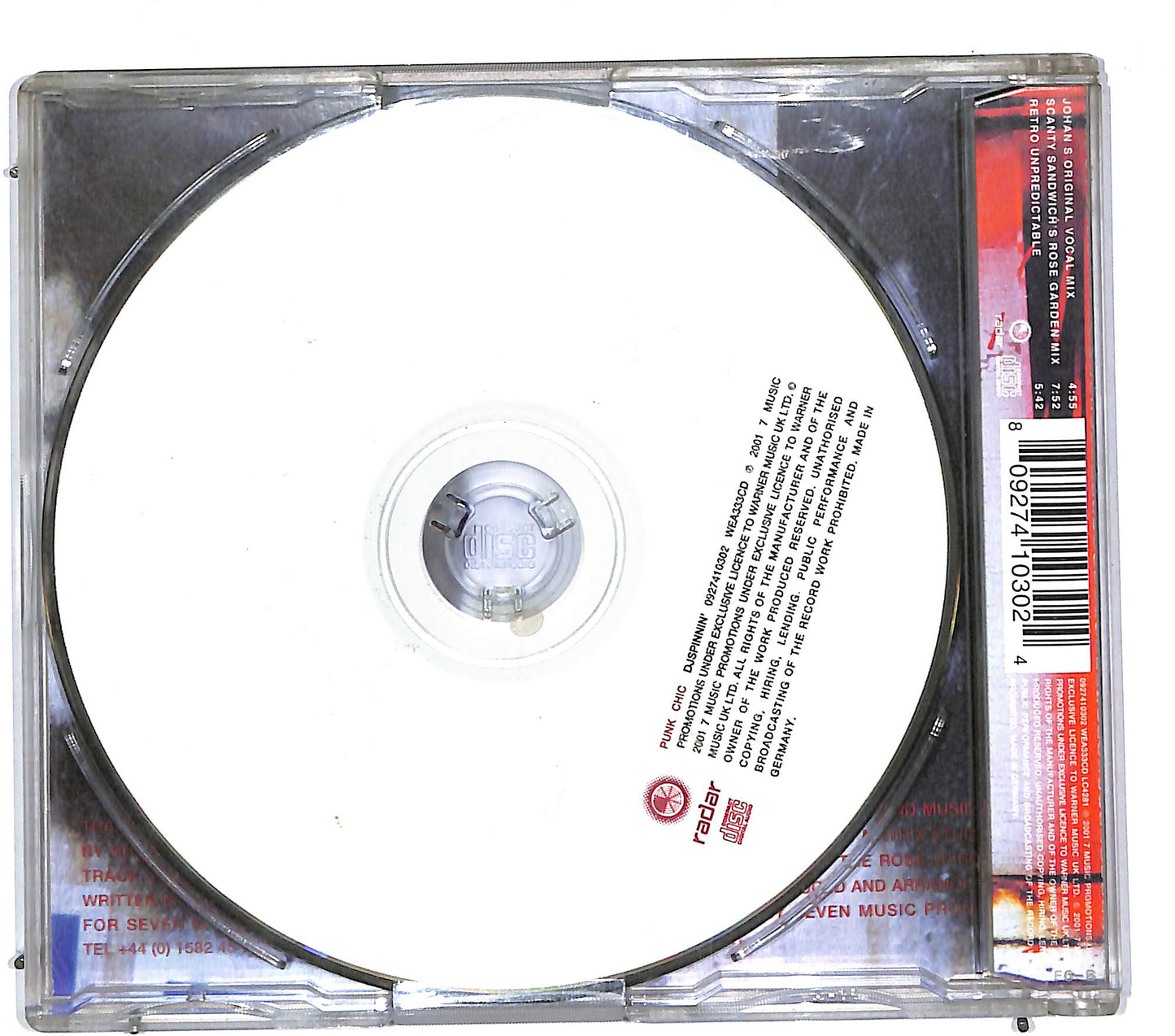 EBOND Punk Chic - DJ Spinnin' CD CD111931