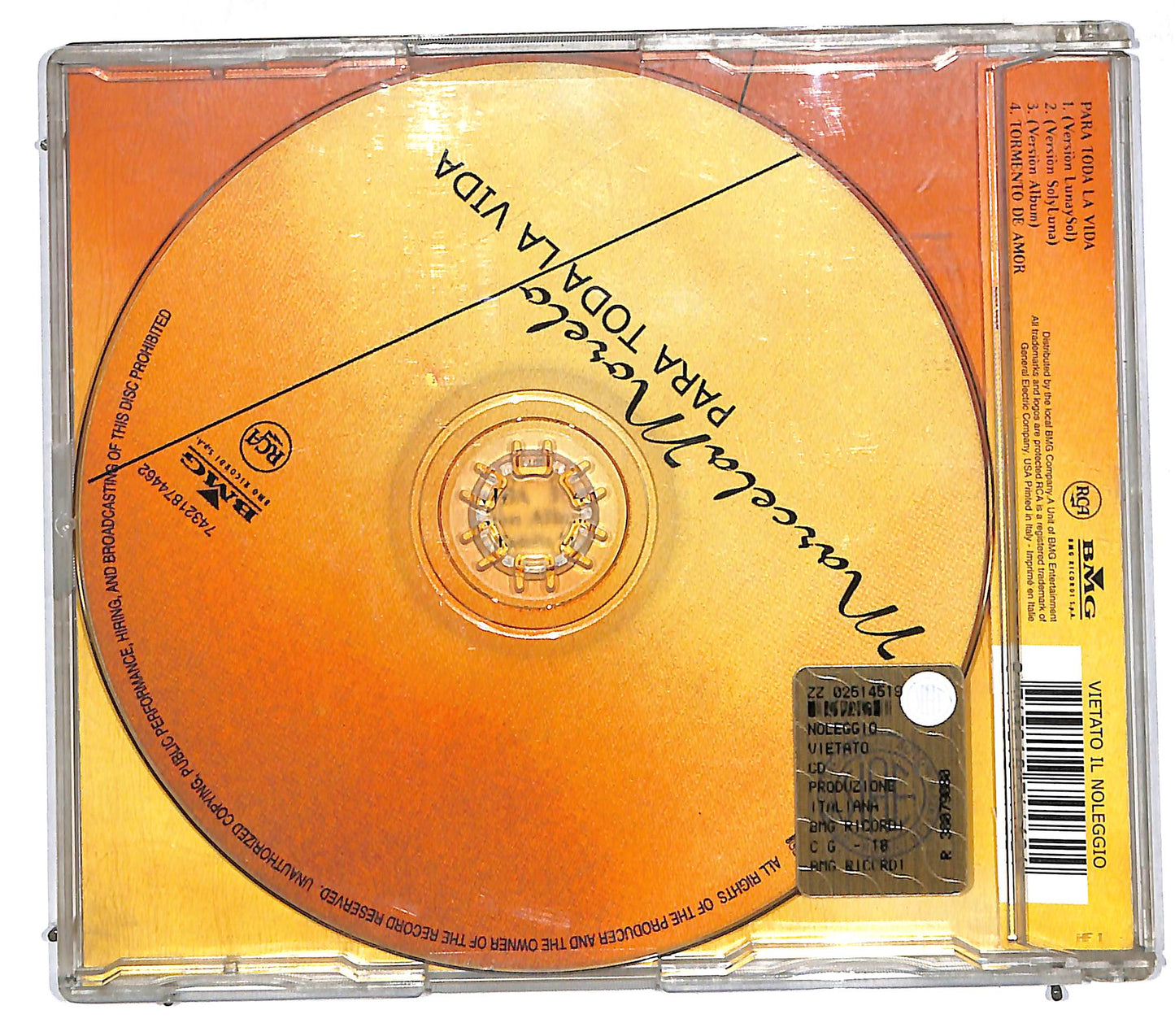 EBOND Marcela Morelo - Para Toda La Vida CD CD111970